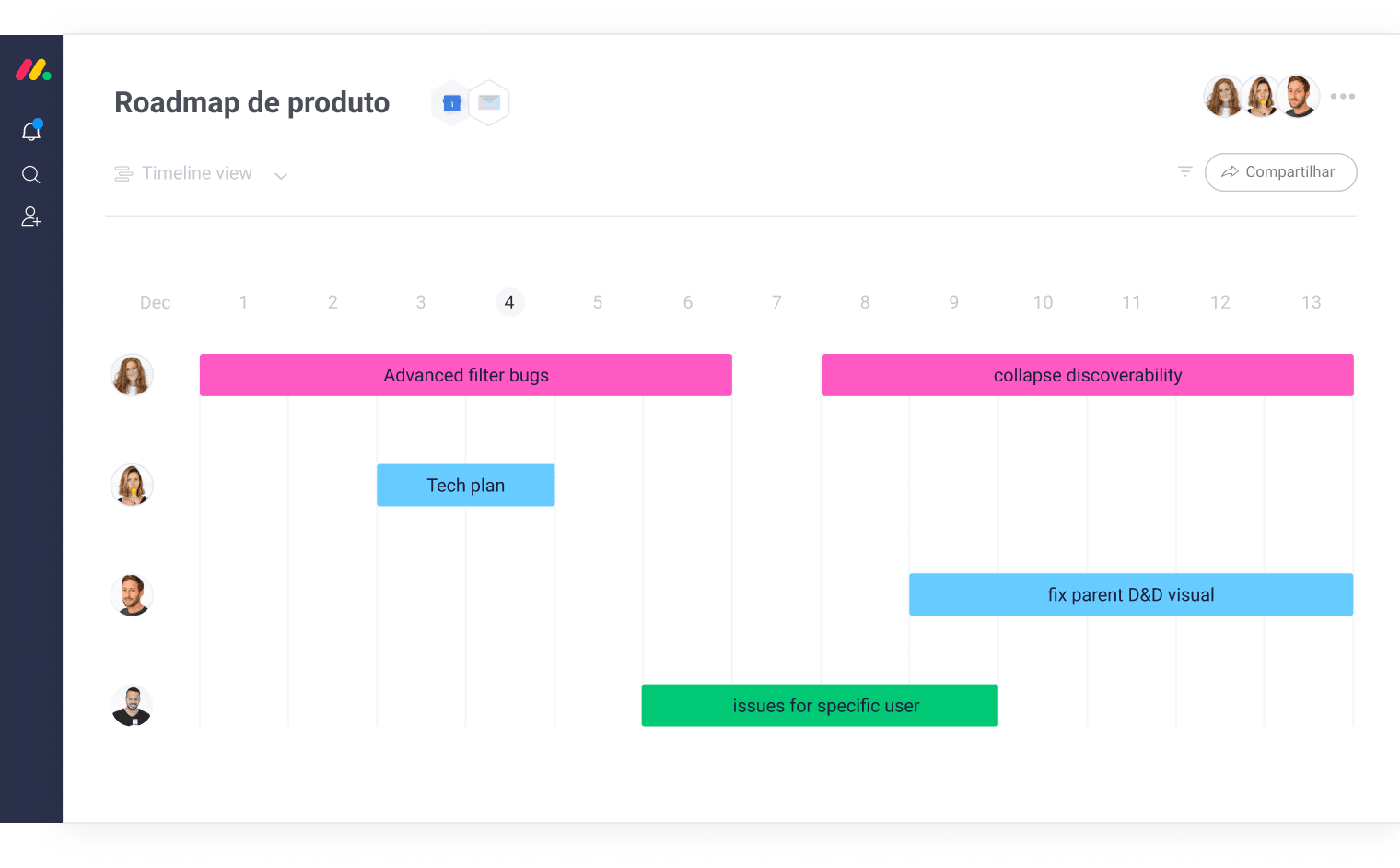 Managing Product Roadmaps with monday.com's Software Development Tool  